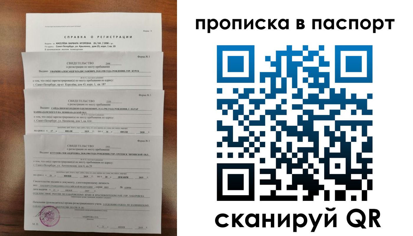 временная регистрация адрес в Воскресенске